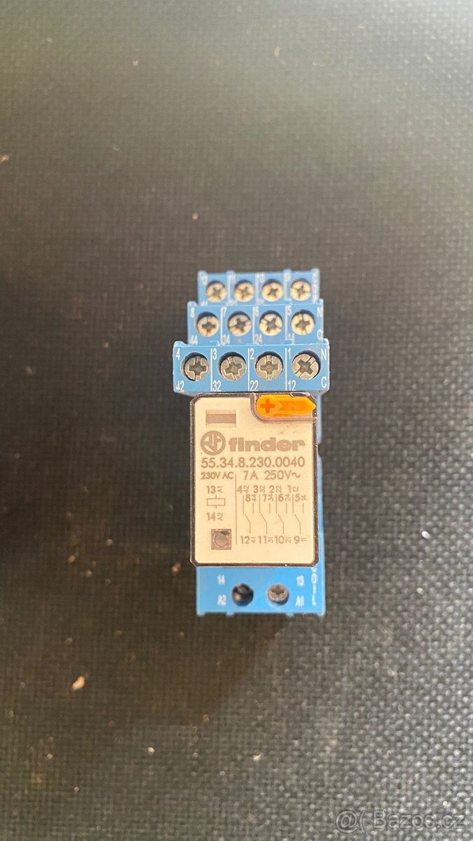 ✅ Relé Finder 55.34.8.230.0040 s paticí (230V)