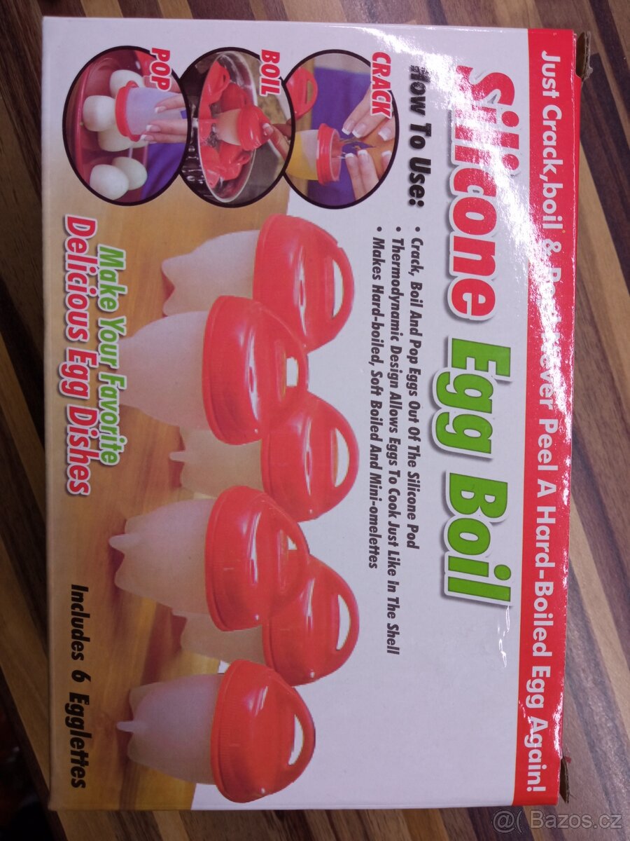 Silikonové formičky na vejce