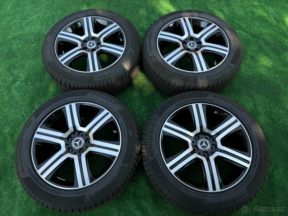 Originál alu kola Mercedes GLC 5x112 R19 zimní zán