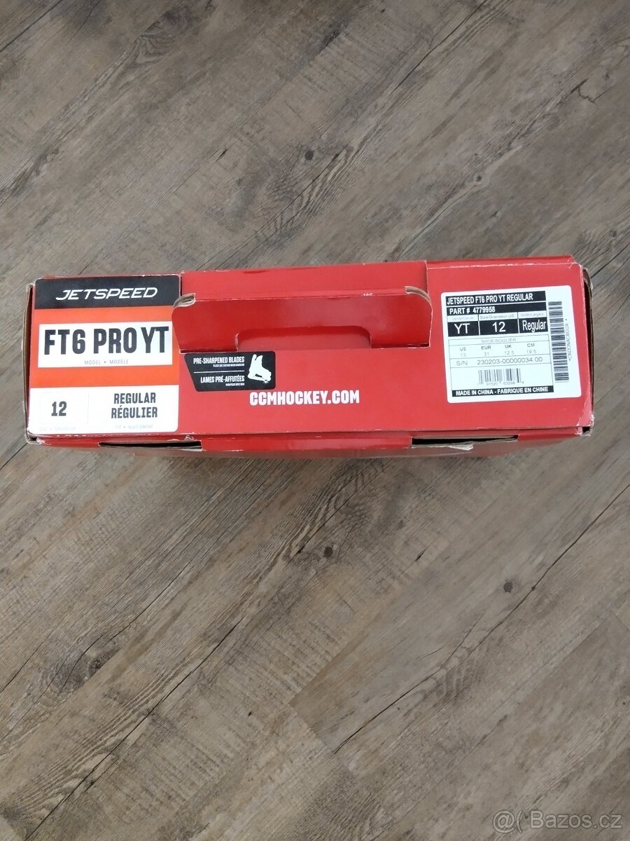 Brusle CCM Jetspeed FT6 Pro YTH