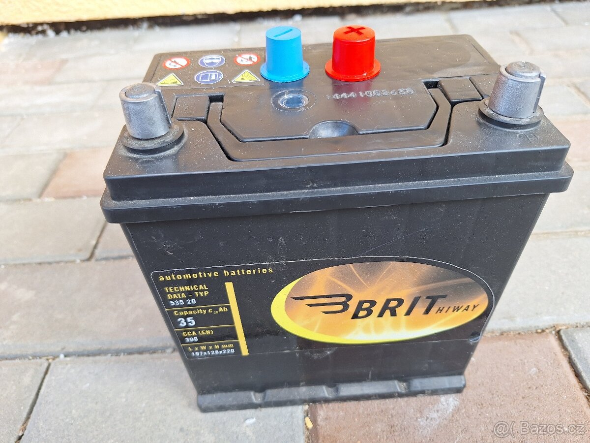Autobaterie BRIT HIWAY 35 Ah