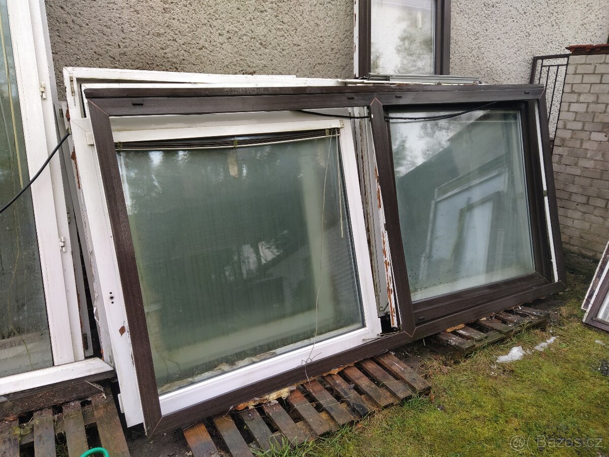 Prodám použítá plastová okna