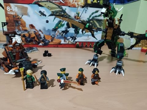 Lego Ninjago 707593 The Green NRG Dragon