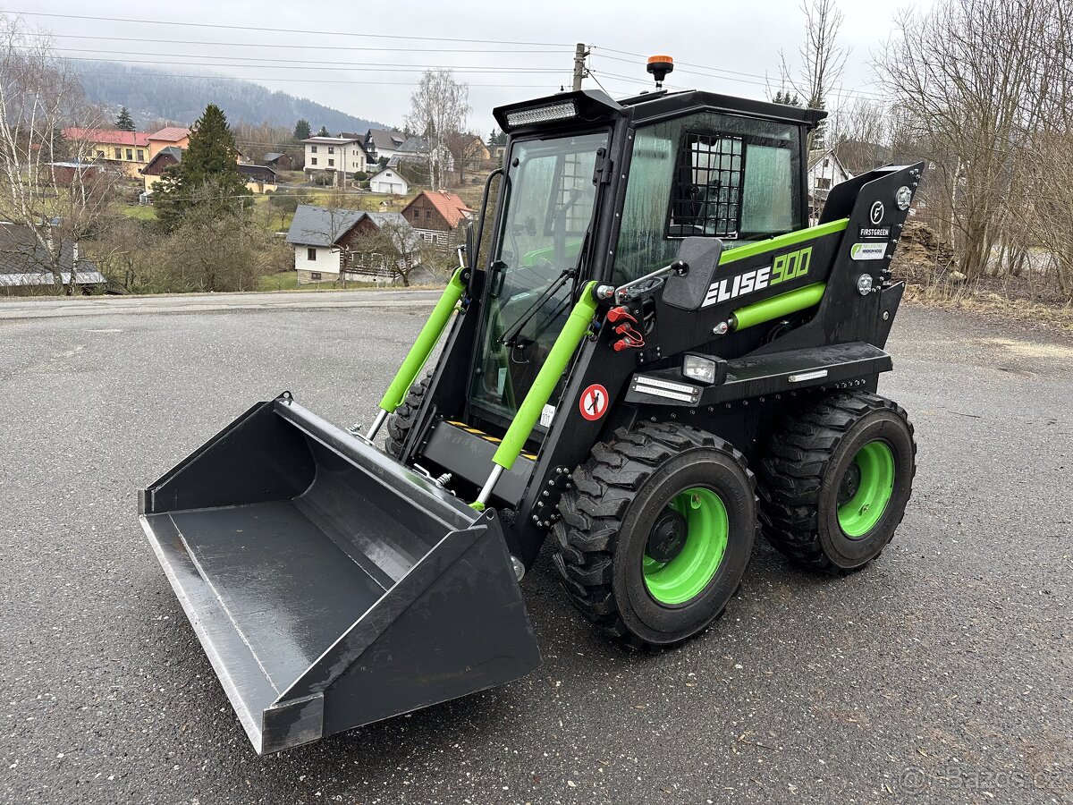 firstgreen Industries - ELISE900 Elektrický smykový nakladač