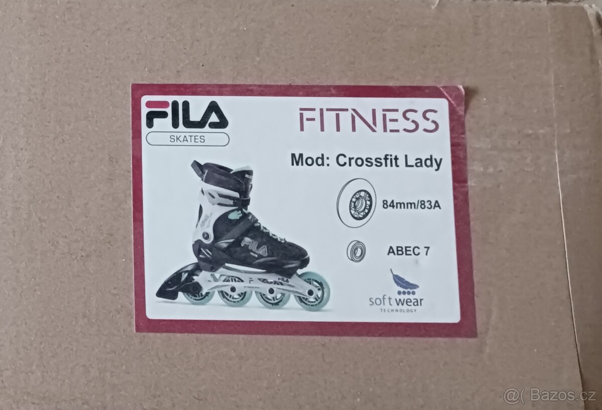 Kolečkové brusle Fila