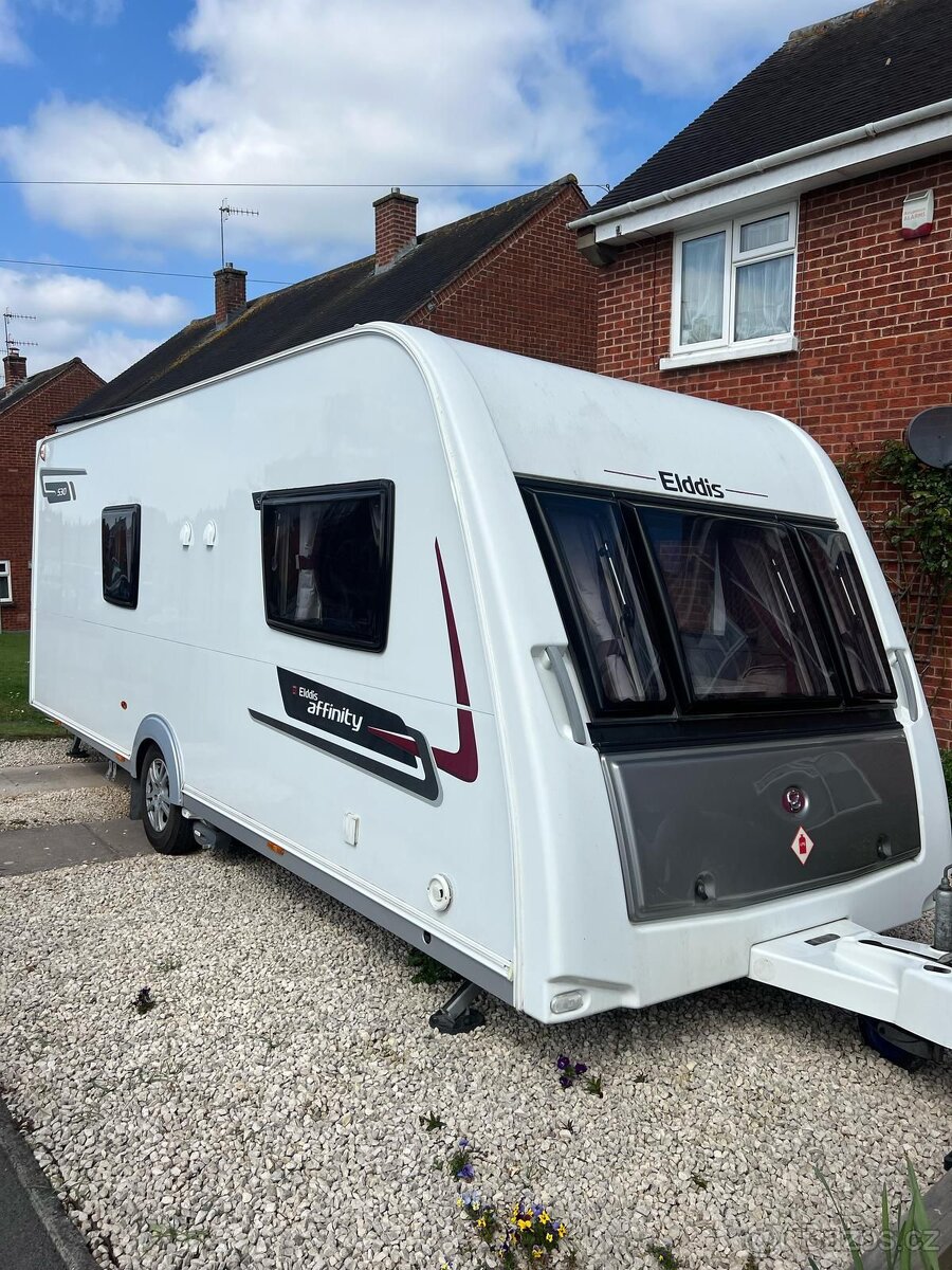 Anglicky karavan Elddis Affinity 530 r.v 2014 provoz 2015