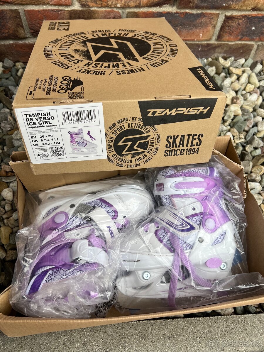 Dětské brusle Recenze Tempish RS Verso Ice Girl Purple