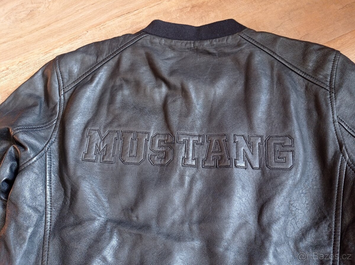NOVÁ kožená bunda Mustang - M
