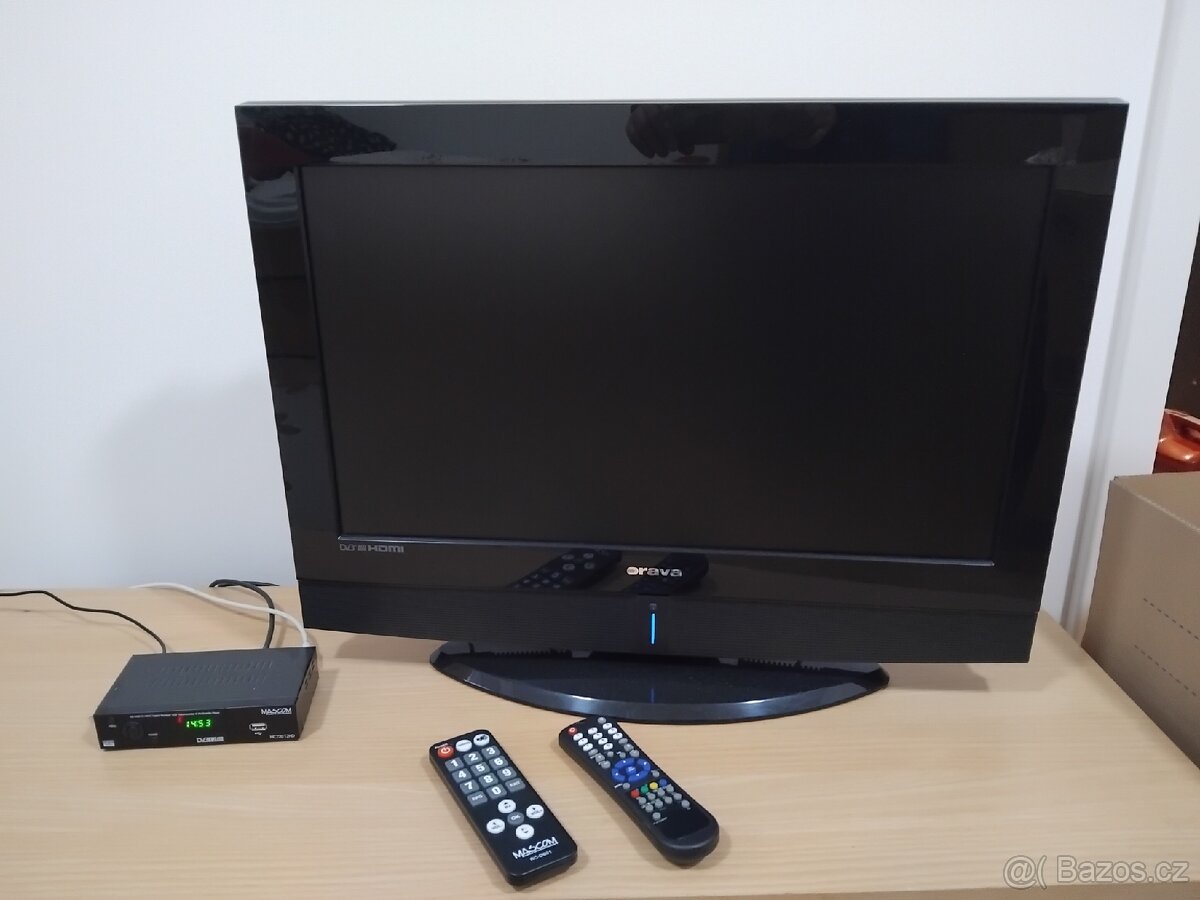 Televize Orava 66cm + set-top-box