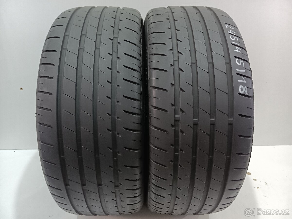 2ks letní pneu 245/45/18 Lassa