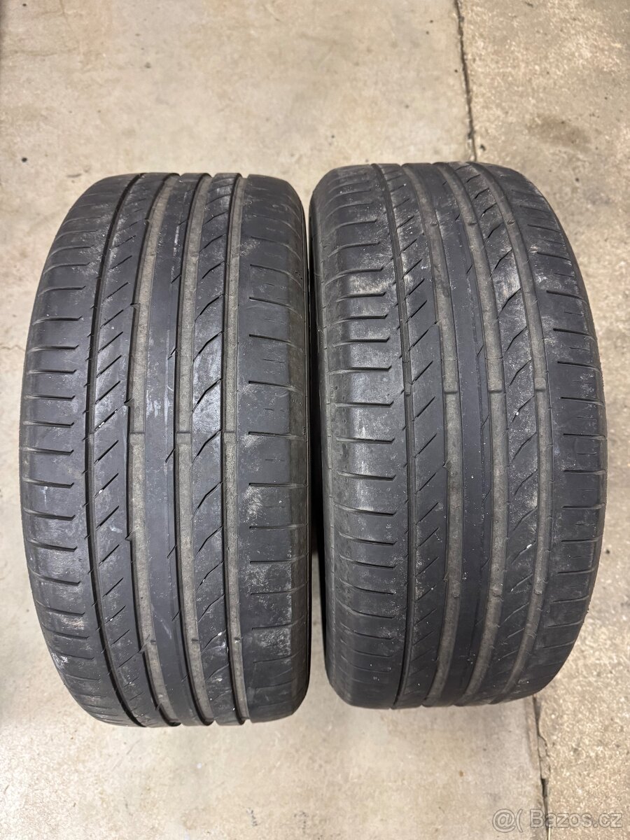 2ks Continental ContiSportContact 5 letní pneu 225/50/17 98Y