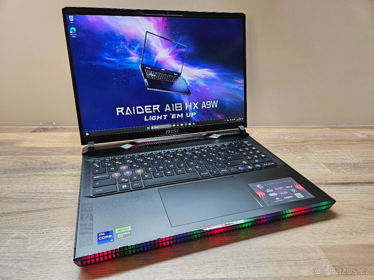 16" 240HZ 2K_MSI RAIDER GE68HX_i9-14900HX_32GB_RTX 4060 8GB