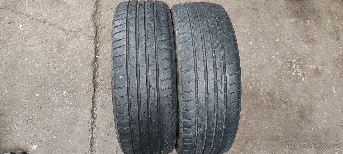 2 letní pneumatiky GOODYEAR 205/50R17 93H 7,00mm