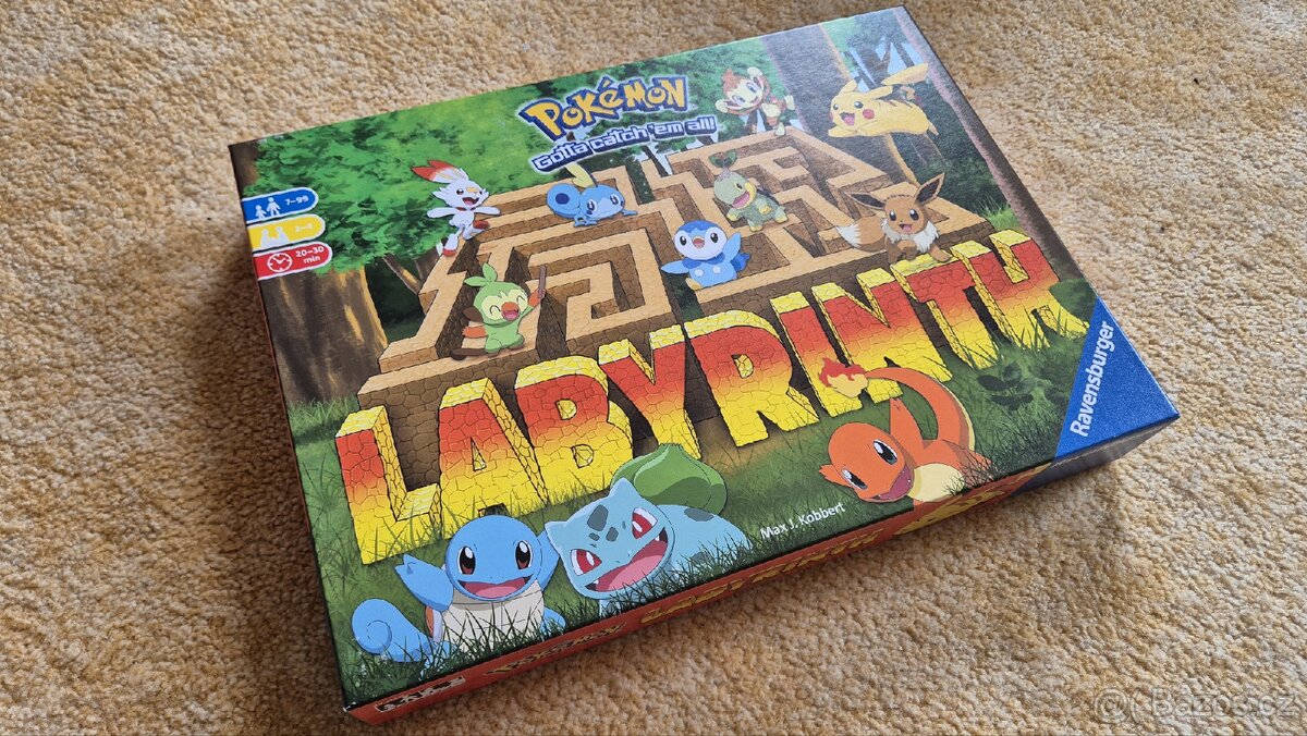 Deskova hra Labyrinth Pokemon