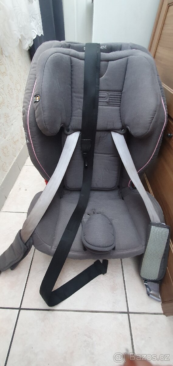 Autosedačka Espiro Beta Isofix 2019 08 gray&pink