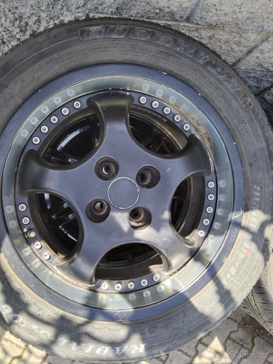 ALU kola 16 4x100 pneu 205/55 /16