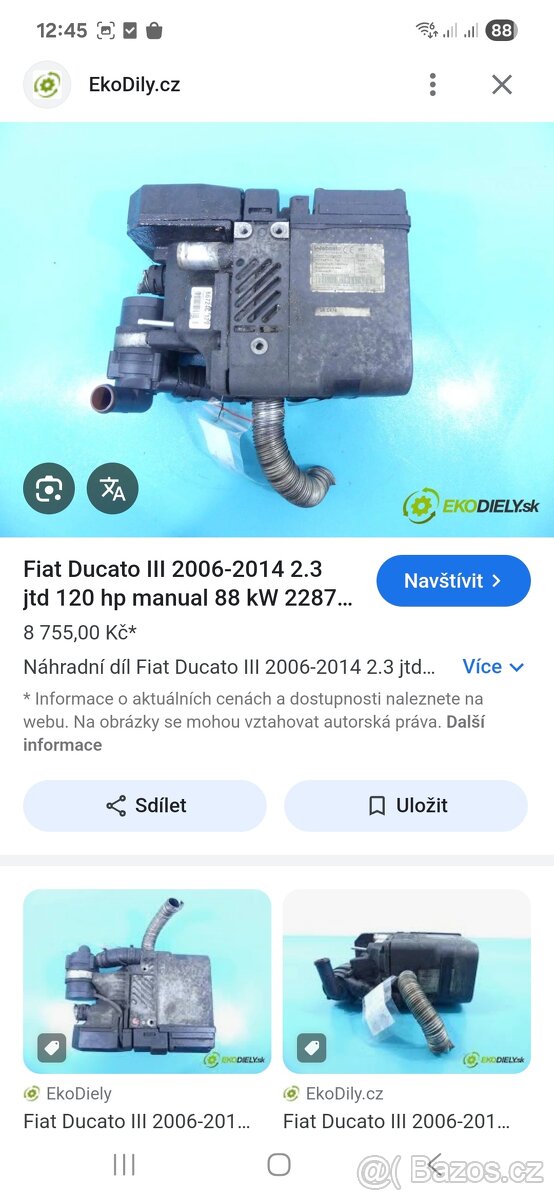 Fiat ducato - webasto