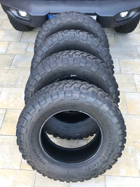 Pneumatiky BF Goodrich 255/75 r17 Mud Terrain