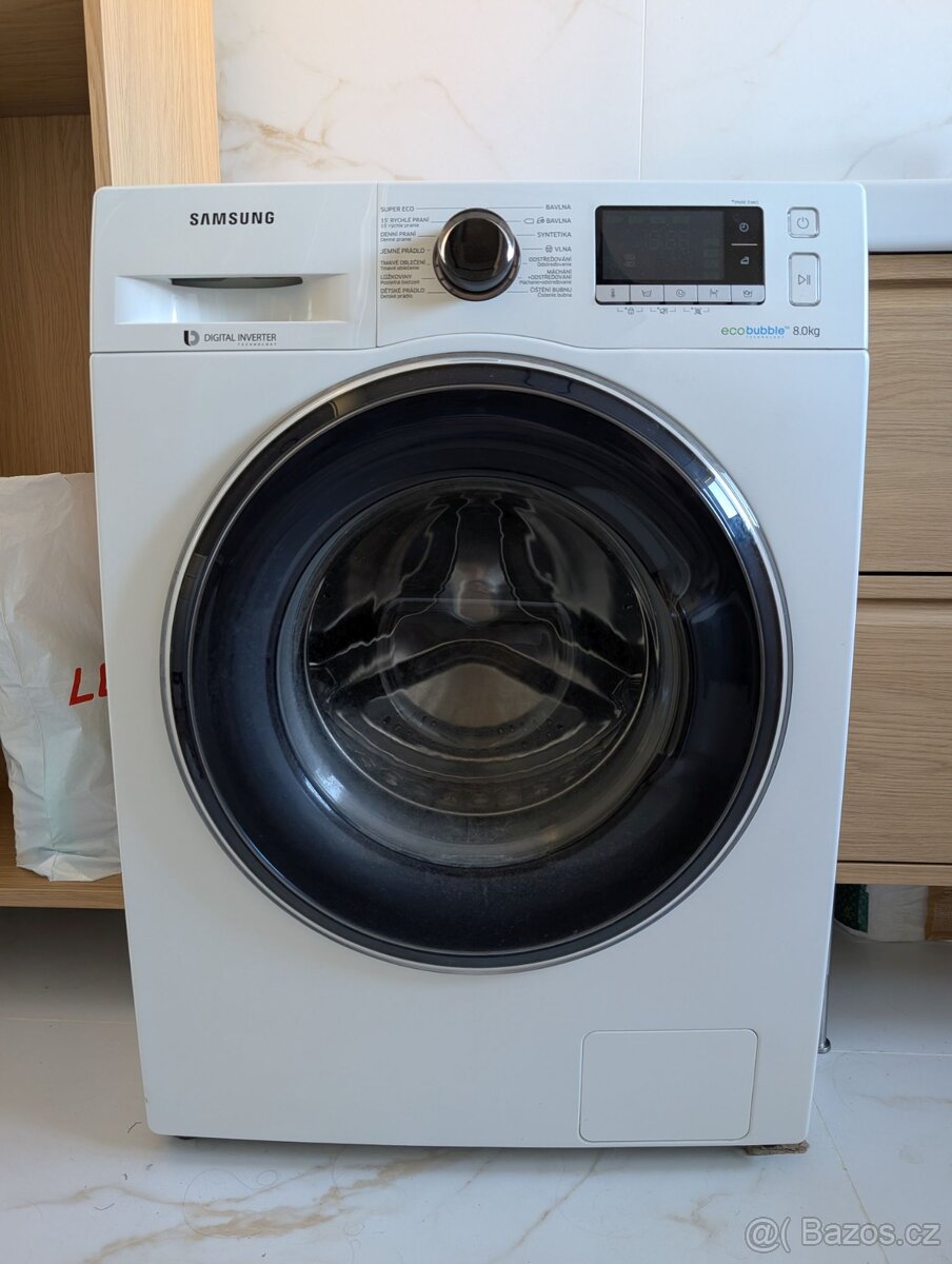 Samsung WW80J5446FW, 8 kg, A+++, 1 400 ot/min