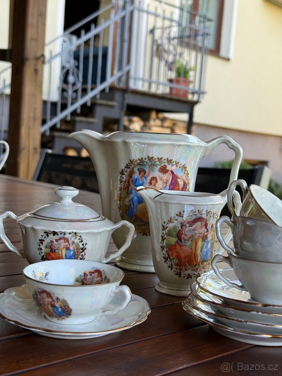 Český porcelán - kávový servis