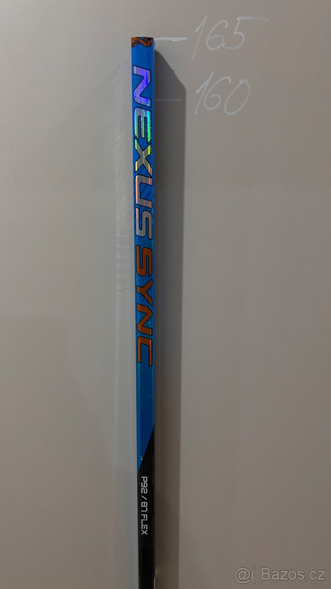✅ PRAVÁ - BAUER NEXUS SYNC BLUE - P92 - 87 FLEX - 165 CM ✅