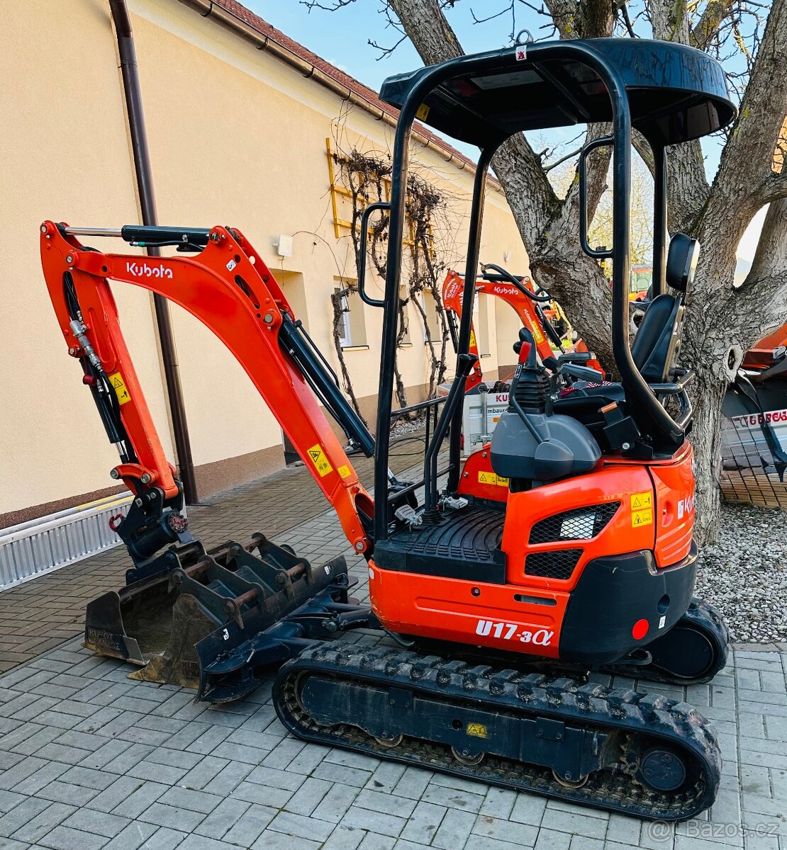 Minibagr Kubota U17-3