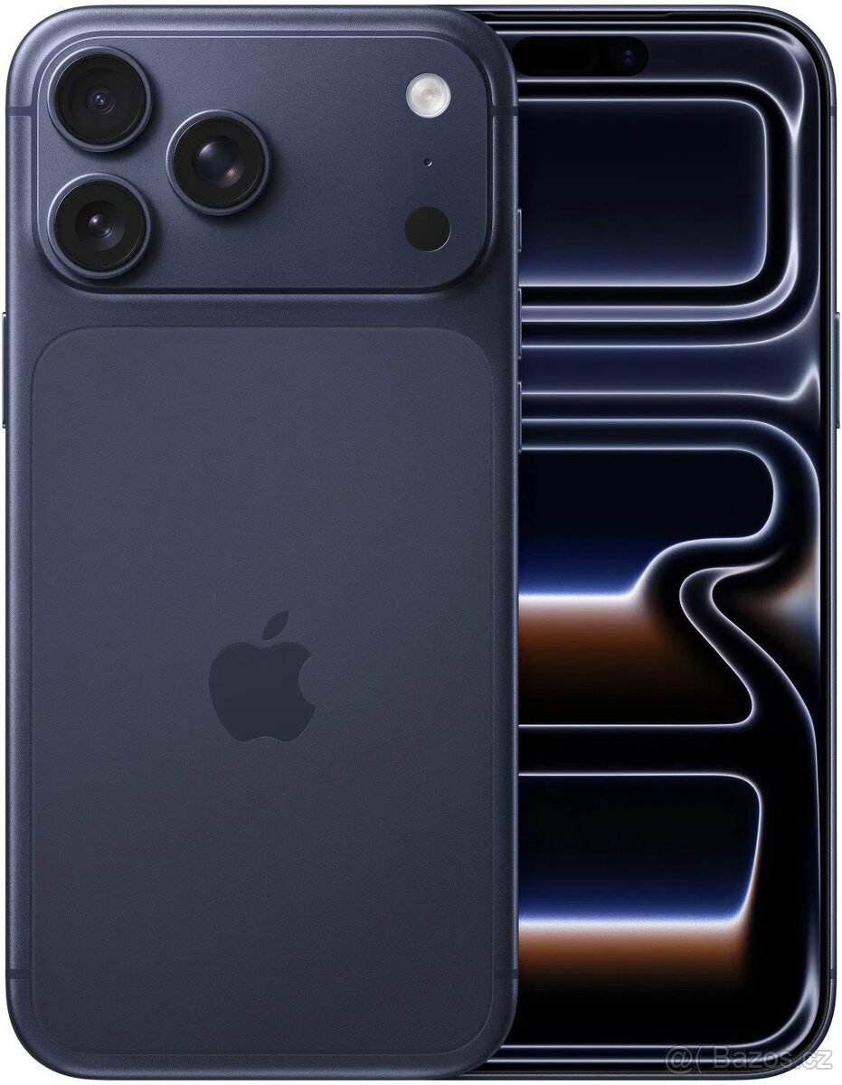 Rezervace iPhone 17 pro max 256 temně modrý