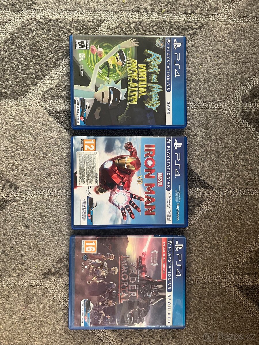 PlayStation 4 Vr hry