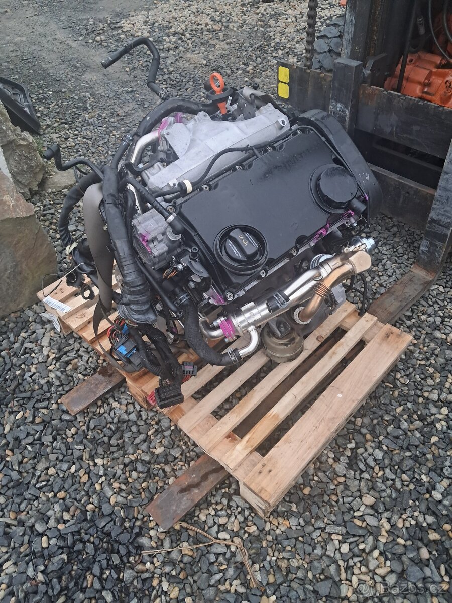 Motor 2,0 tdi 103kw typ BRE A6 A4 top stav