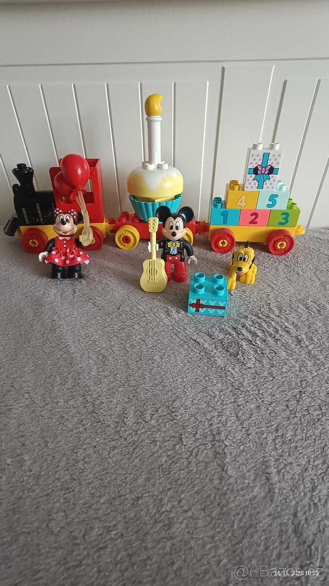 Lego Duplo narozeninový průvod Mickeyho a Minnie 10597