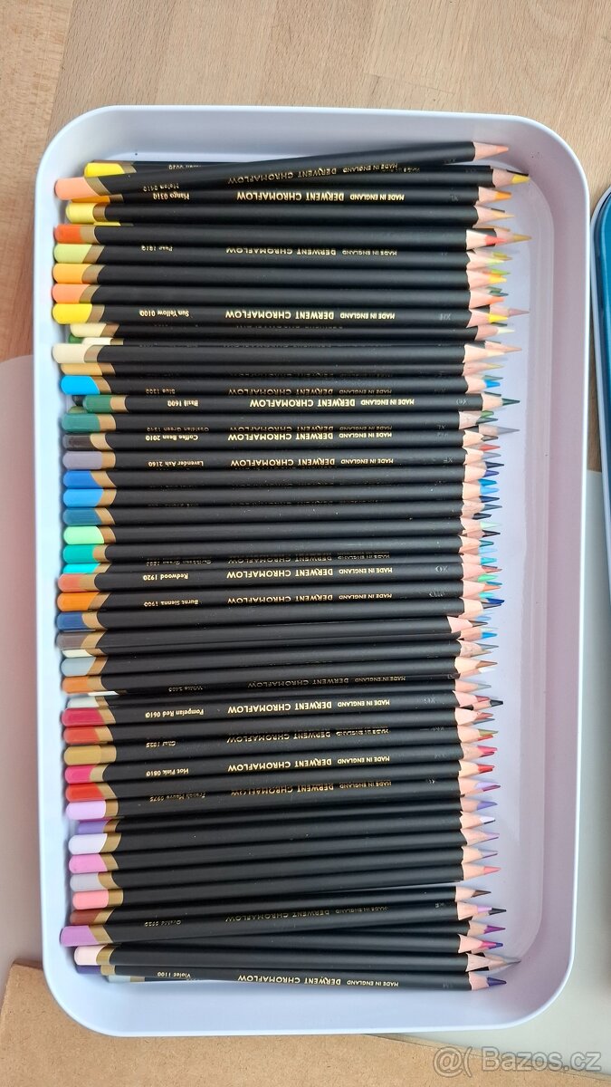 Pastelky Derwent Chromaflow 100ks