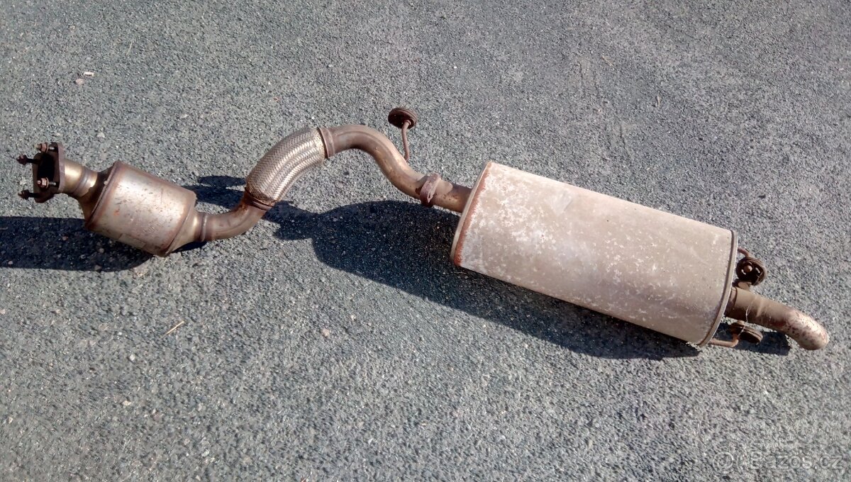 Ford Transit 2,2tdci, 2006-14, kompletní výfuk.