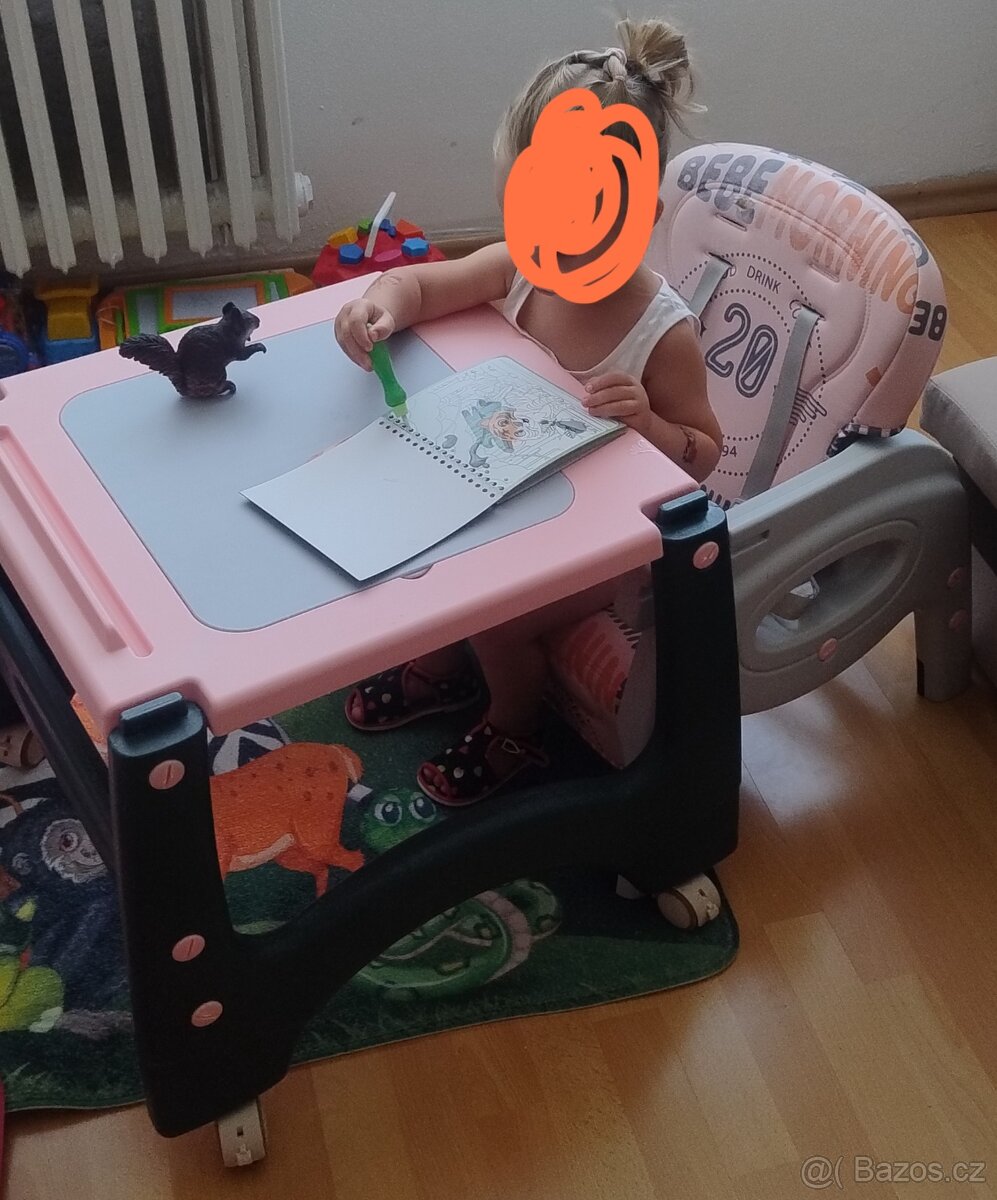 Dětská jídelní židlička