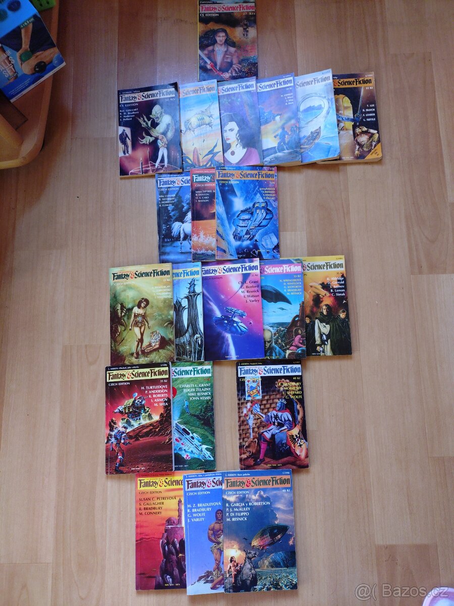 Fantasy + Science Fiction z let 1992-1998