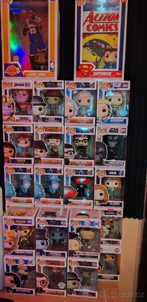 Sbírka Funko Pop, krásný stav