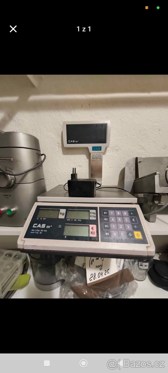 Obchodní váha CAS ER
