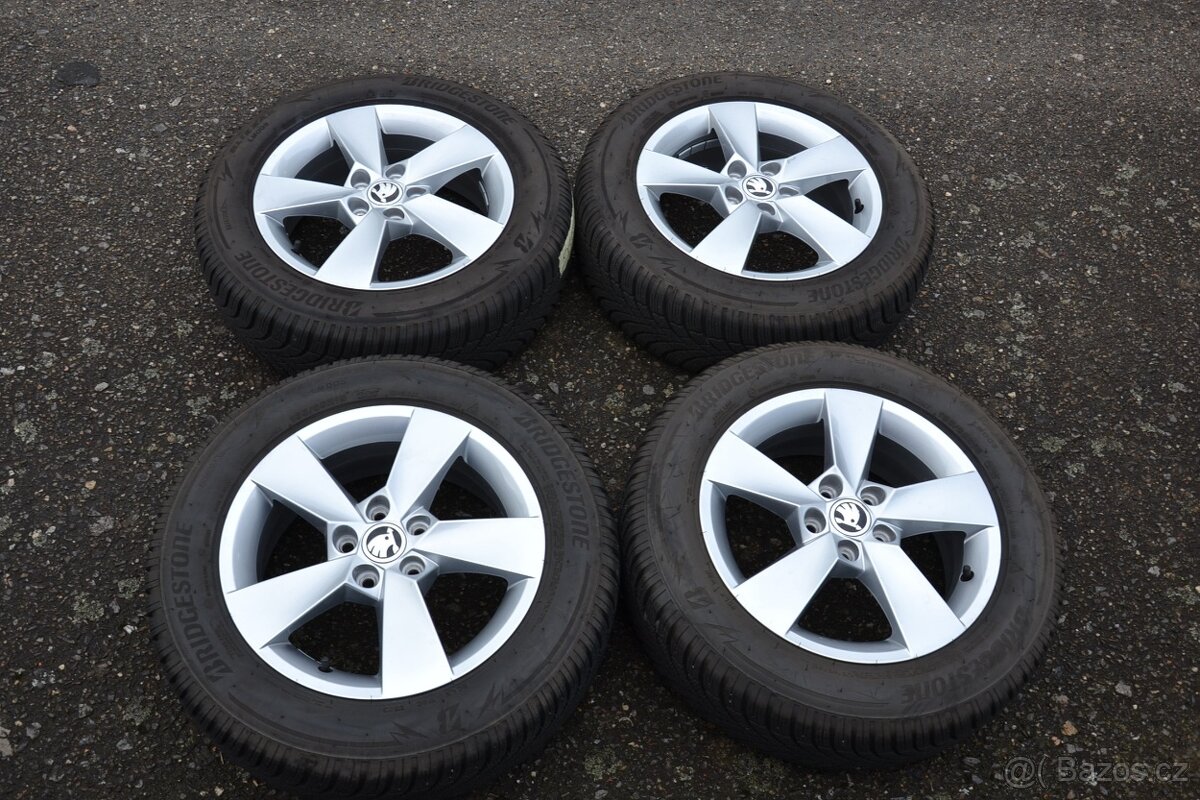 Š.Fabia IV/VW Polo.S.Ibiza -NOVÁ zimní ALU sada 185/65R15.