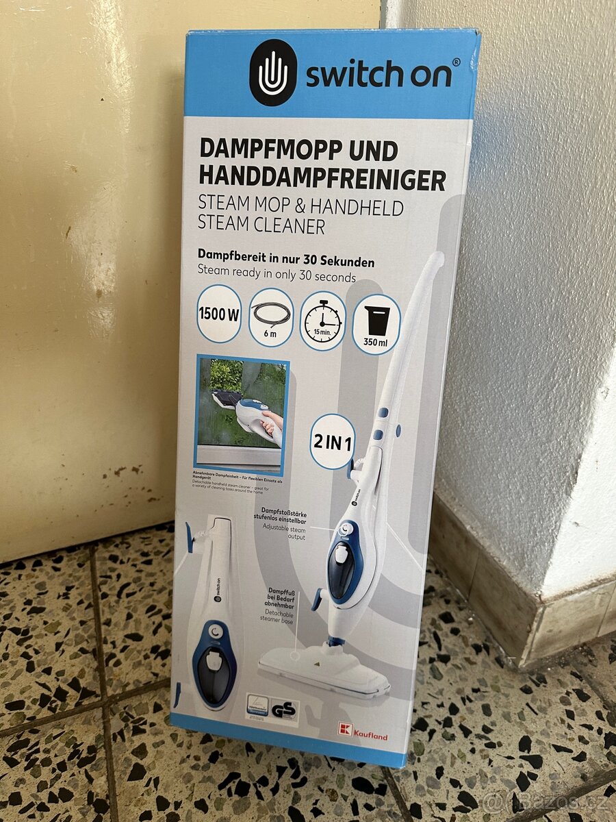 Parní mop 2v1 | SwitchOn - nový