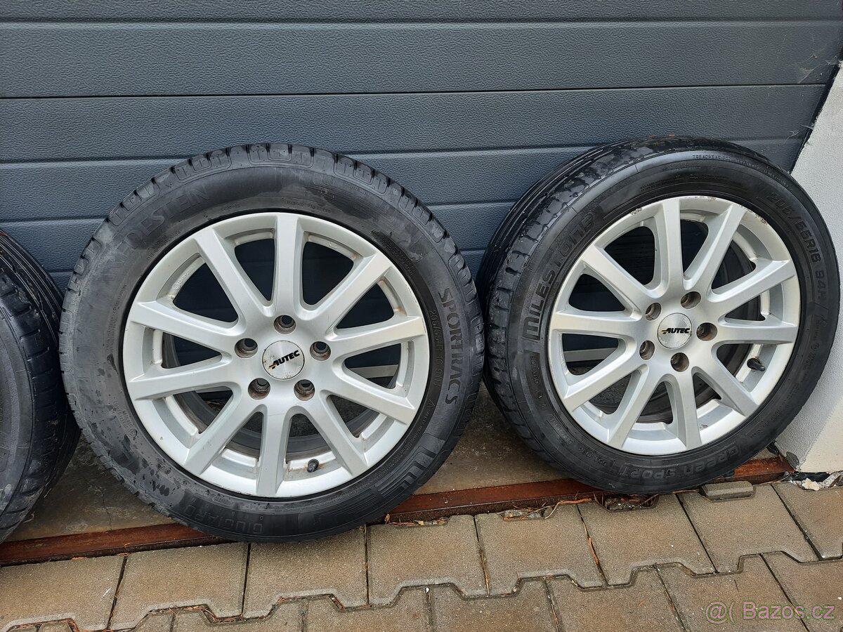 Alu kola 5x112 r 16