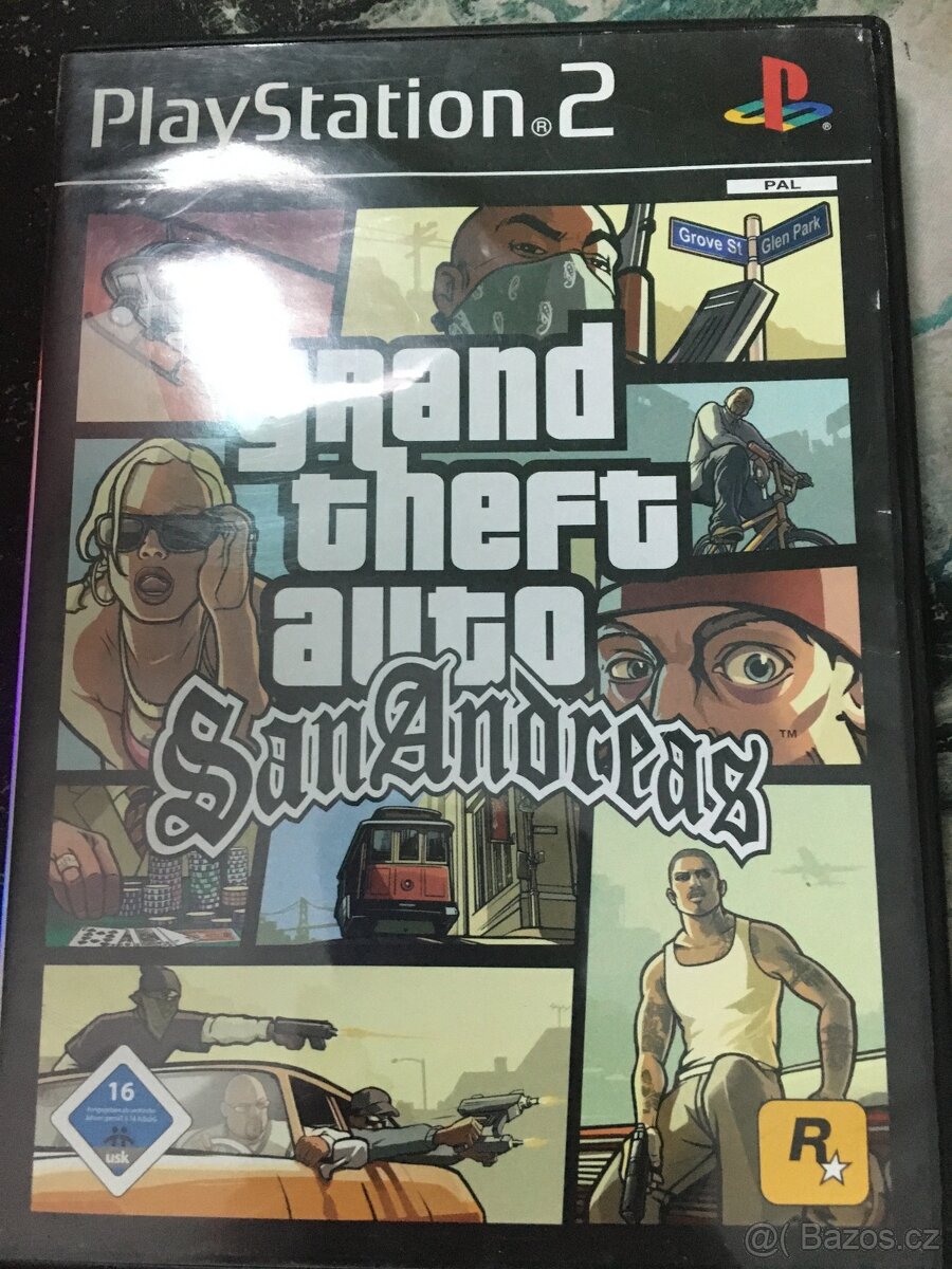 GTA San Andreas na PS2