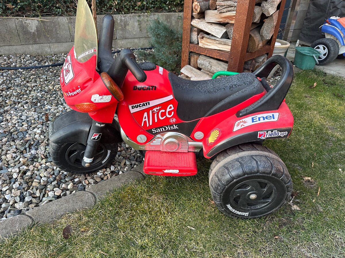 Dětská elektrická motorka - 2x