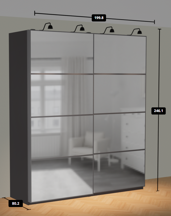 Skříň IKEA PAX