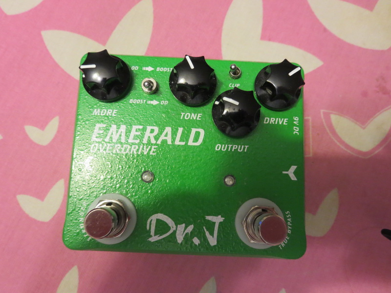 Dr. J D60 Emerald Overdrive + Boost Pedal
