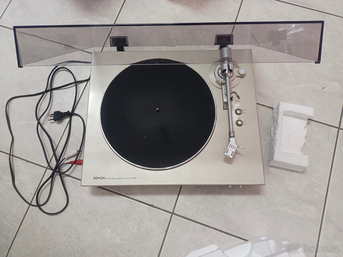 Analogový gramofon DP-300F, doklad, záruka, krabice