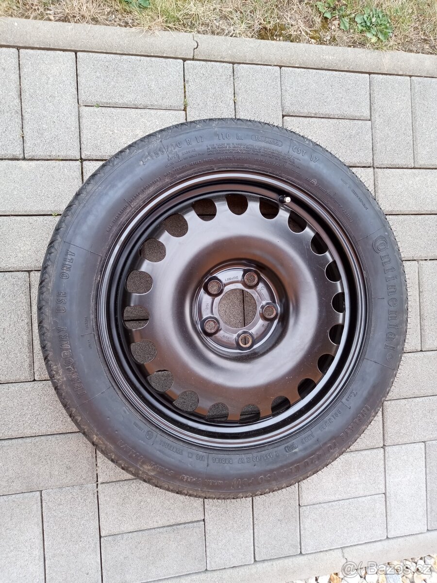 Dojezdová rezerva 5x112 MERCEDES