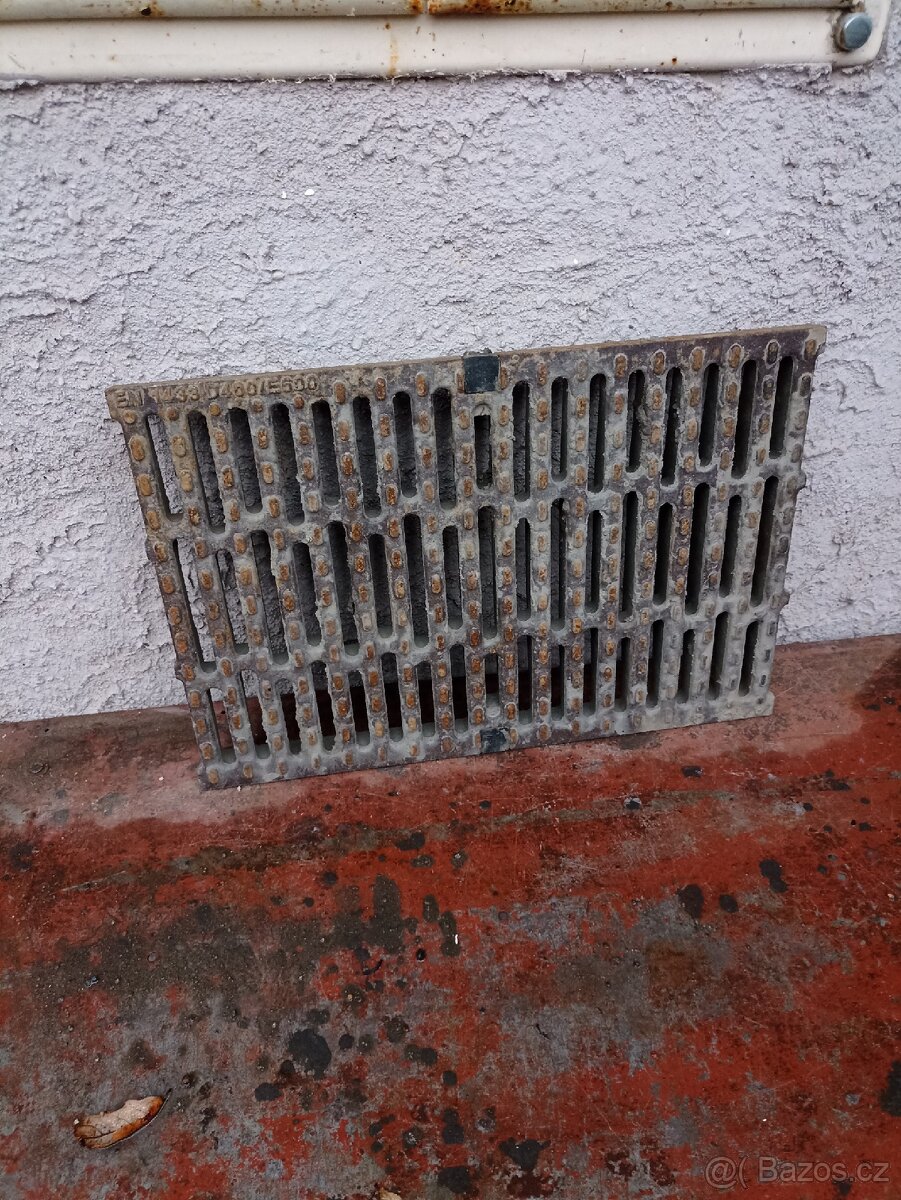 Pojezdové, zátěžové, litinové rošty