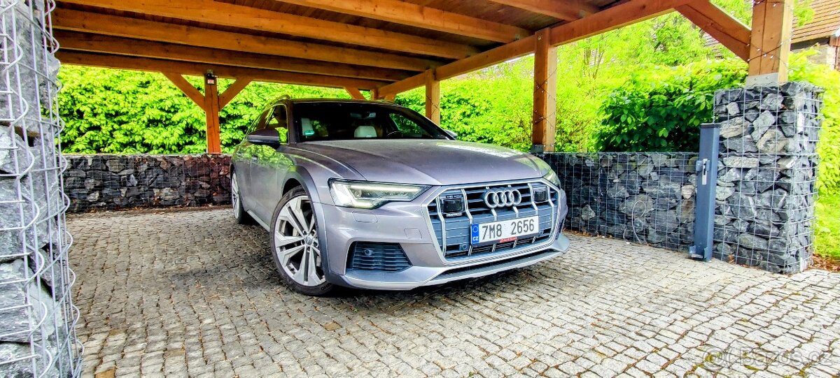 A6 Allroad 257kW 2021 masáže webasto matrix b&o tz