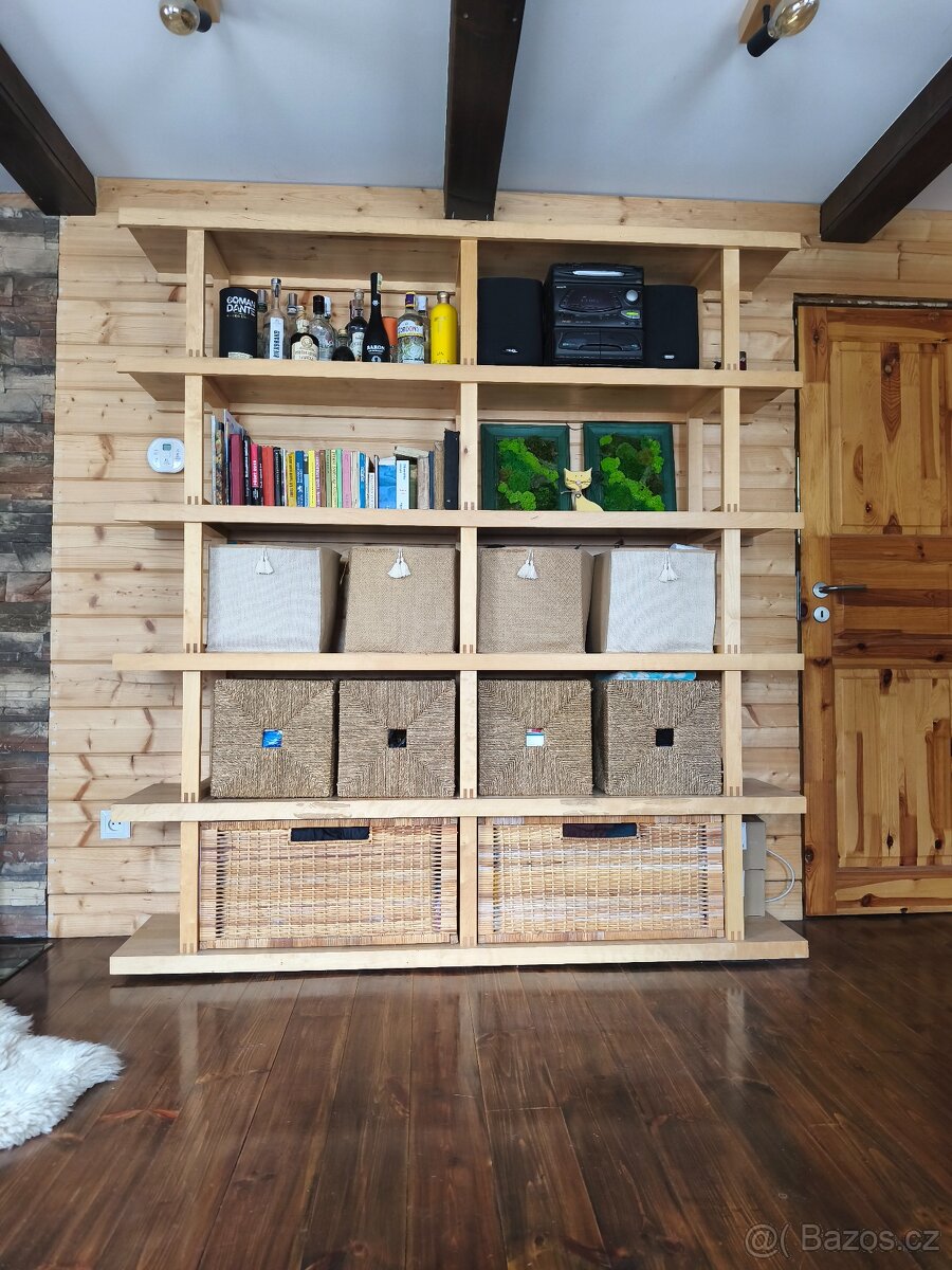 Regál IKEA - včetně košů