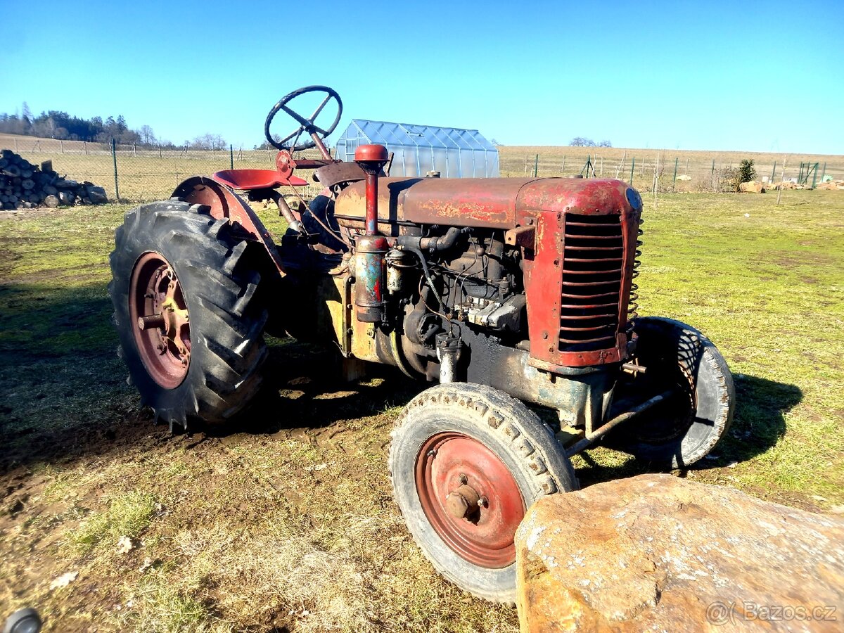 Zetor 25N, platné doklady, blok motoru v pořádku