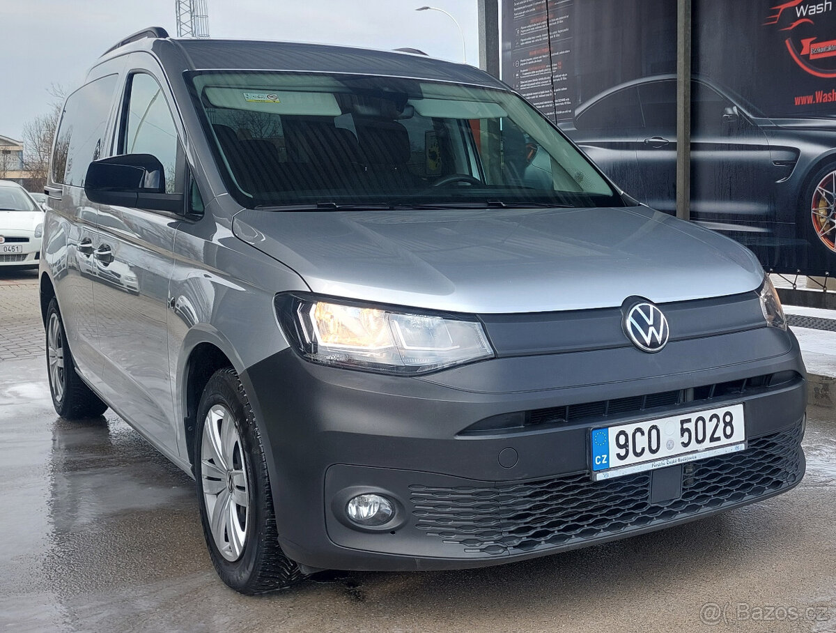 VW Caddy 1,5Tsi 84kw Koupeno CZ  7/2021 DPH 6G